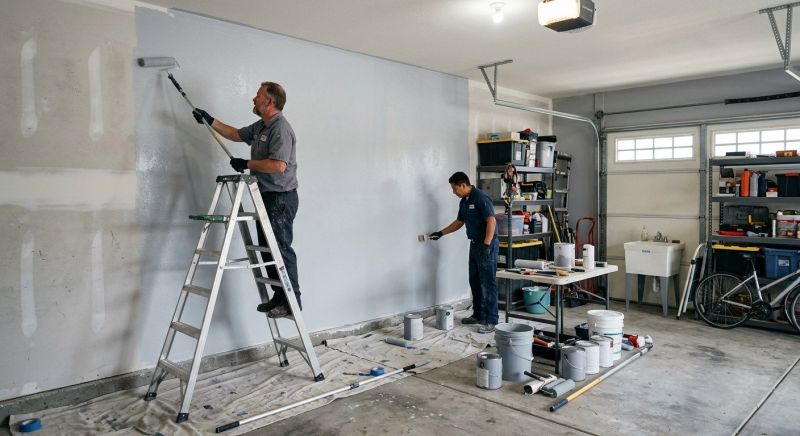 Attic Painting in Wilmington, NC