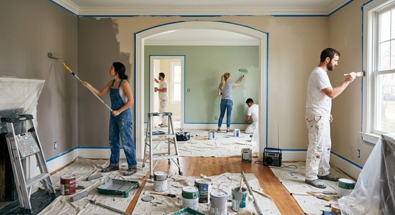 Multiple Rooms Painting in Waco, TX