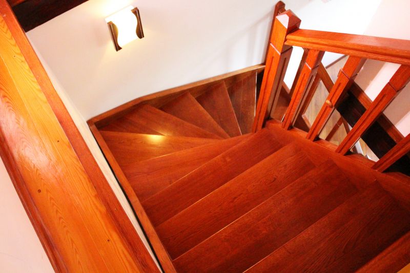 Detailed Stair Refinishing Process